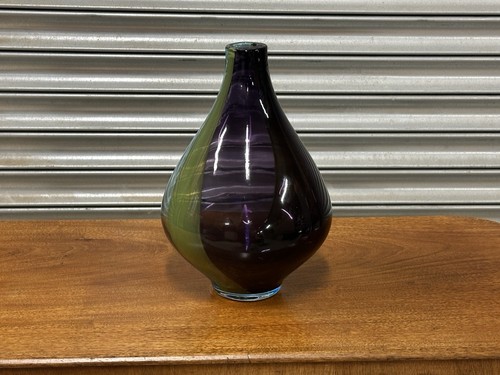 Modern studio art glass vase - studio,