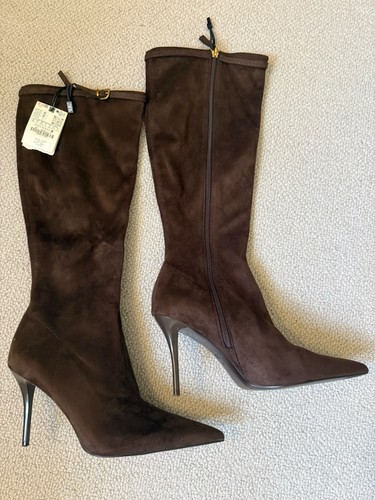 Women zara bnwt brown - bnwt, faux