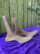 2 Vintage Cobblers Shoe Lasts