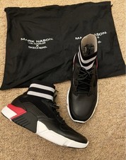 Skechers Los Angeles x Mark Nason Limited Black Leather Boots Size UK6-39.5 Eur