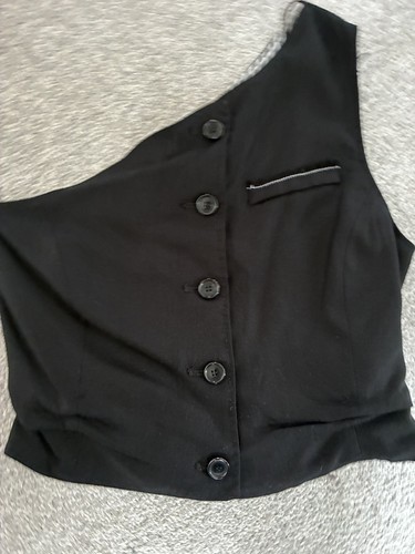 Zara black one shoulder - zara,