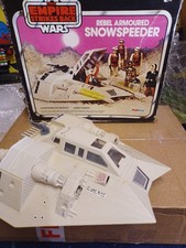 Starwars Palitoy Boxed Snowspeeder Vintage, Working sound and lights. 
