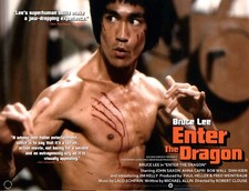 ENTER THE DRAGON 1973 quad