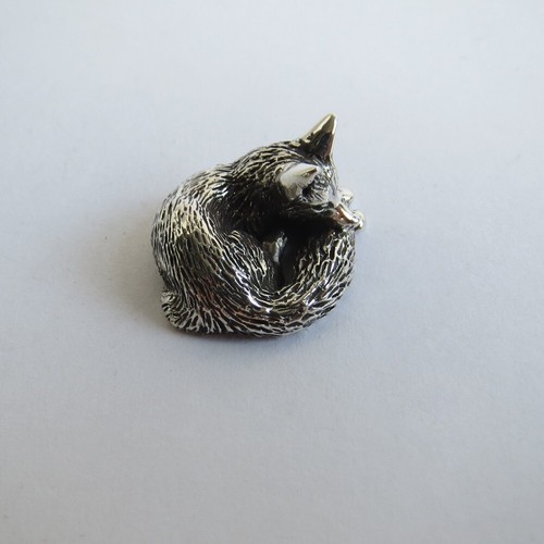 Fox sleeping figurine solid - sleeping, figurine,