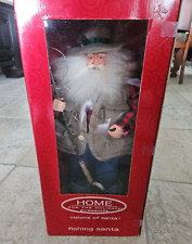 Santa Claus Fishing "Home For
