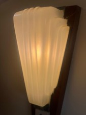 Art Deco Lamps - Beautiful Pulled from 1968 Boat - Wall mounted