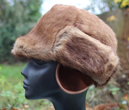 Vintage real fur trapper - vintage,