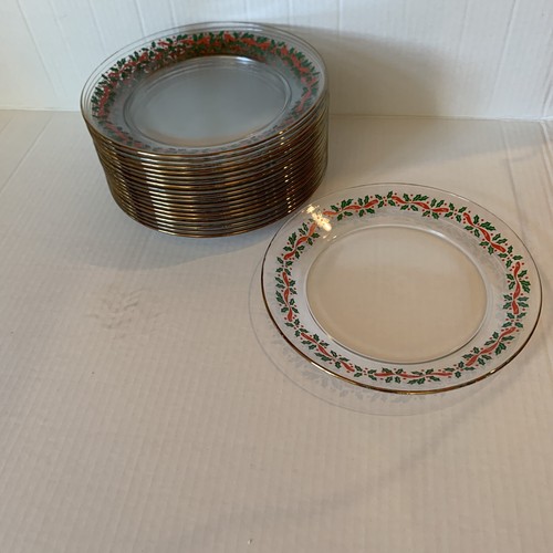 Set arcoroc christmas - of, 19