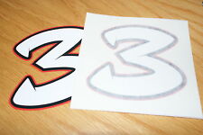 Max Biaggi no3 Race Number (pair)