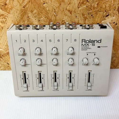 Roland stereo 4channel - roland, mx-5