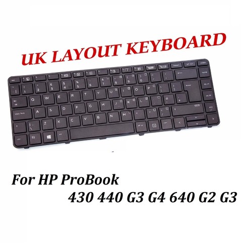 Layout keyboard for - for, hp