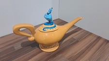Walt Disney World Parks Aladdin Vintage Genie and Lamp Ceramic Teapot Rare New