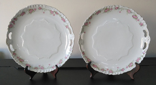 Pair vintage twin handled - pair, twin-handled