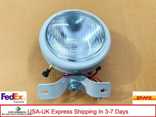 White plough lamp work - work, light