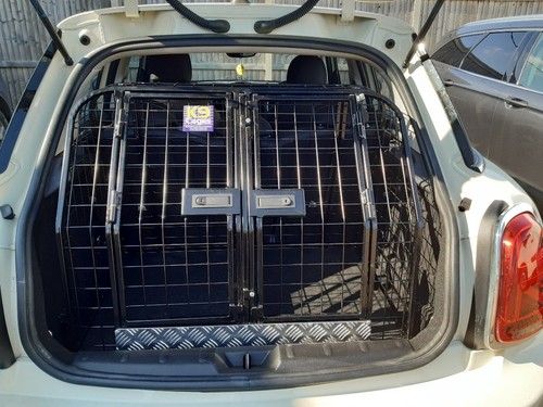 Bespoke dog cage for boot - cage,