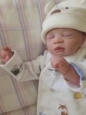 UK Artist Reborn Newborn Being 16.5" Long Having 3/4limbs  By Bountiful Baby.