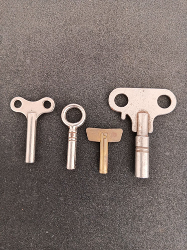 Watch and clock keys - and,