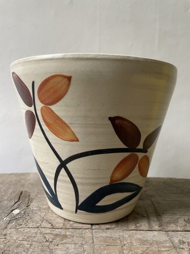 Stunning mcm hand painted - stunning,