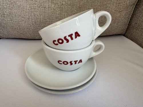 Costa coffee cup and saucer - coffee,