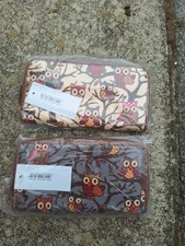 Ladies Owl Purses X2 New Condition