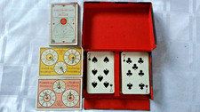 vintage Rubicon Bezique and Bezique playing card game.