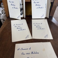 1963 Souvenir Holiday Photos