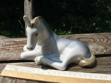 Horse Foal Porcelain Figurine Polonnoe Antique USSR