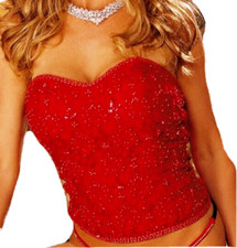 Shirley of Hollywood Red Silk