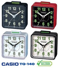 Casio Alarm Clock Wake Up Timer Travel Clock Different Colours Battery Included