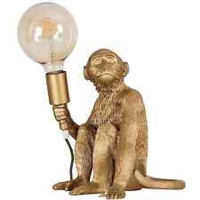 George Monkey Gold Table Lamp