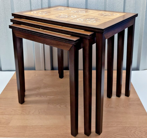 Vintage danish teak nest - vintage, of