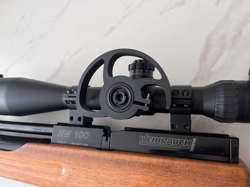 Air rifle scope focus - rifle, /