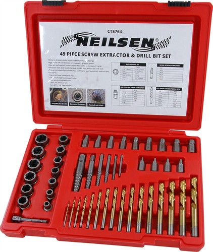 48pc screw extractor set left - 48pc,