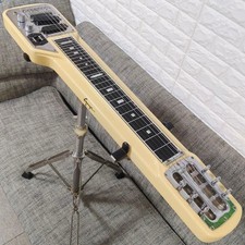 GUYATONE HG-306C 6 Strings Electric Lap Steel Guitar Hawaiian with Stand