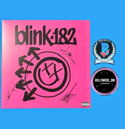 Blink 182 signed autograph - 182,