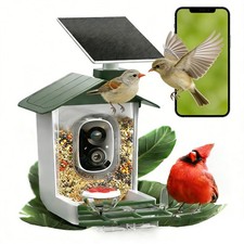 COOAU Smart Bird Feeder with