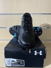 Under Armour Charged Draw 2 Golf Shoes - Brand New - Black