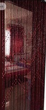 Bead Curtain Door Curtain,Strands Wood Bead String Curtain for Room Dividers