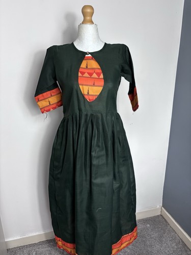 Boho african print midi dress - boho,
