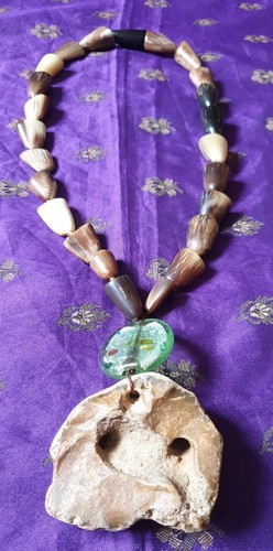 Hag stone three holes amulet - stone~three, holes~amulet~
