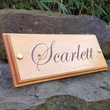 Horse stable name - stable, plate