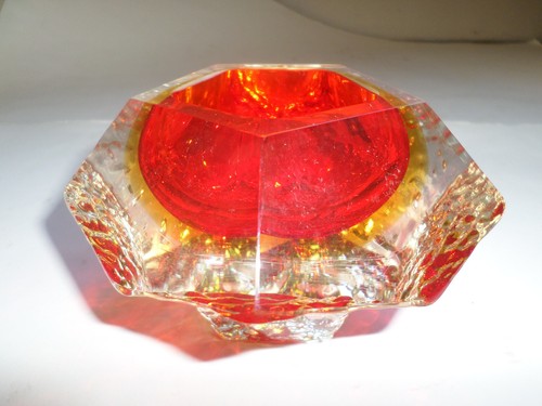 Red murano venetian - red,