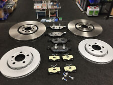 GOLF MK4 R32 AUDI TT A3 3.2 V6 BRAKE DISC FRONT REAR BRAKE PADS 334MM/256MM VENT