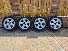 JAGUAR ALLOY WHEEL SET 18 INCH 8J 'PENTA' - Jaguar XJ6 XJ8 XJR 1994-2002