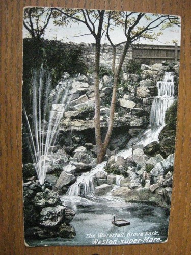 The waterfall grove park - the,