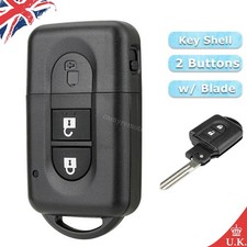 2 Button Remote Fob Shell Key