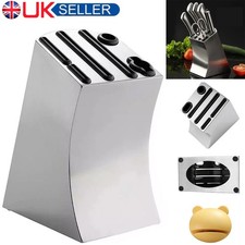 Stainless Steel Knife Block