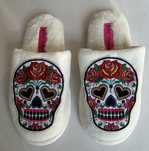 Betsey johnson slippers 6 - slippers, 5/6