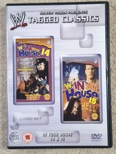 WWE Tagged Classics In Your House 14 & 15 DVD (2 Disc Set) WWF RARE