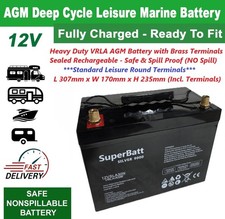 Agm deep cycle leisure - deep,